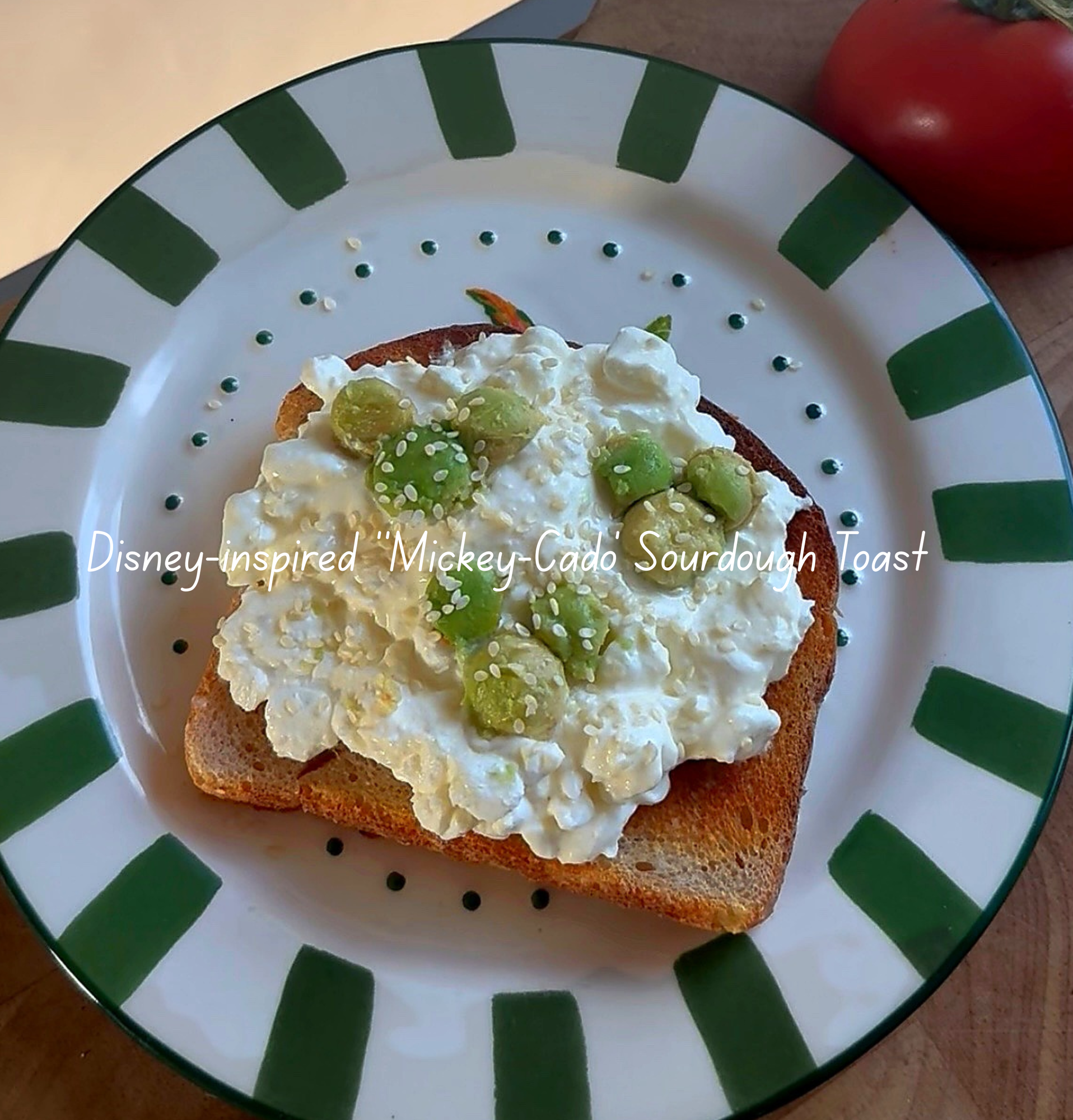 Disney-inspired ‘Mickey-cado’ Sourdough Toast